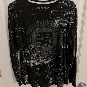 Vox Populi black long sleeve shirt